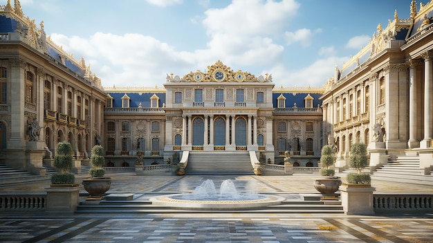 Breathtaking beauty of the Palace of Versailles in France