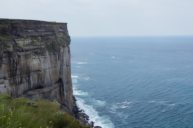 Breathtaking Coastal Cliffs Stunning Blue Sea Cliffs