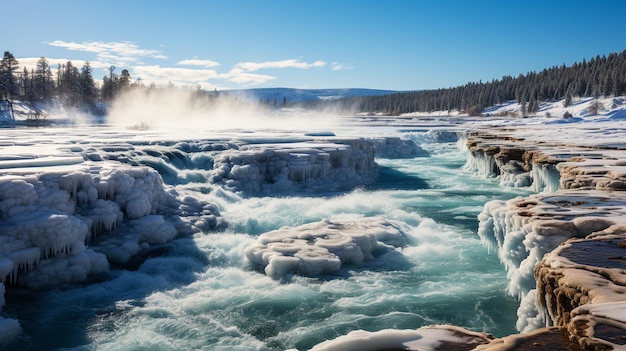 Breathtaking Geysers in Yellowstone