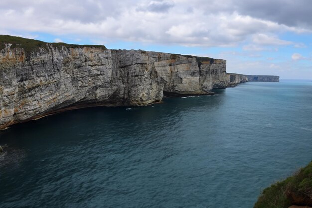 Breathtaking and Majestic Steep Cliff