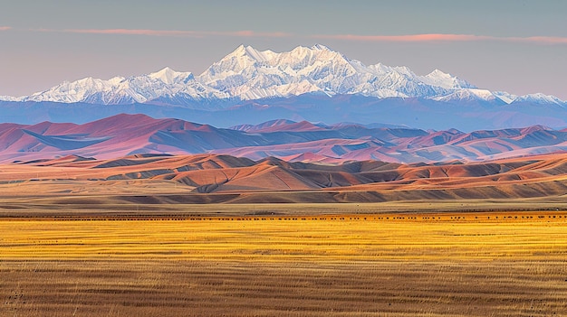 Photo breathtaking mountain views stock photography