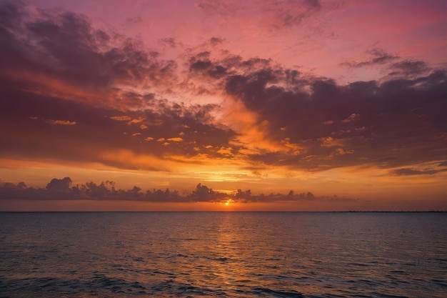 Breathtaking Sunset Over Rolling Hills