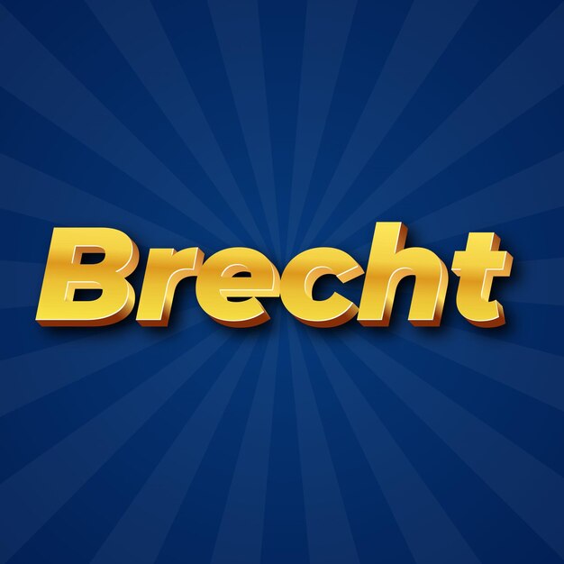 Brecht Text effect Gold JPG attractive background card photo confetti