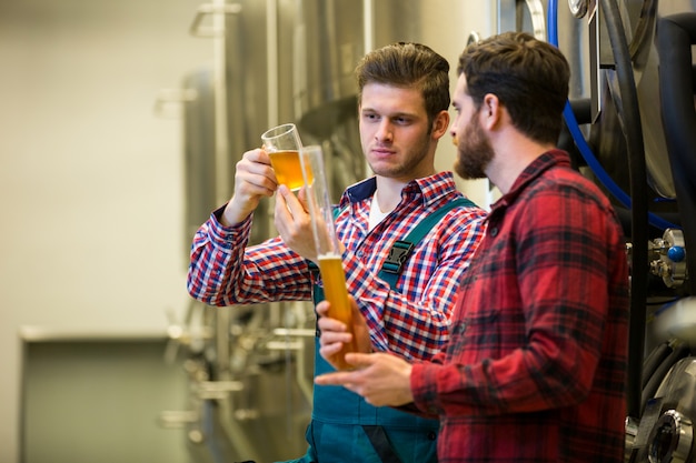 Brewers testing beer