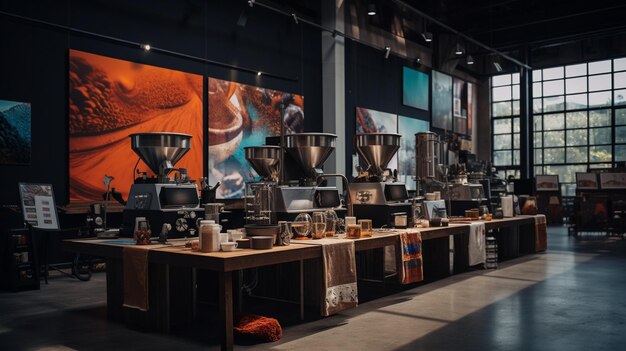 Brewing Mastery A Cinematic Tribute to Coffee Roasteries' Dedication