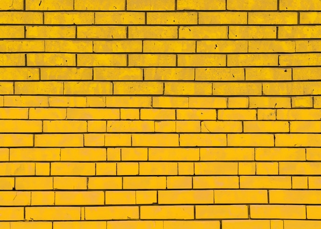 brick background Yellow colour