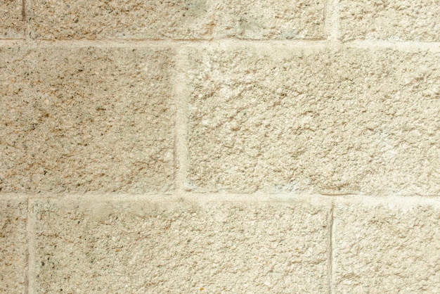 Brick beige wall background for copy space