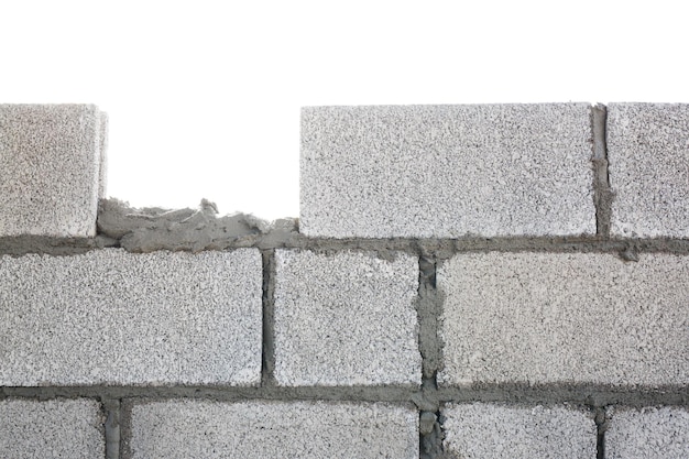 Brick and block masonry walls with plaster