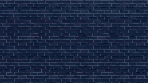 Brick pattern blue for interior floor and wall materials