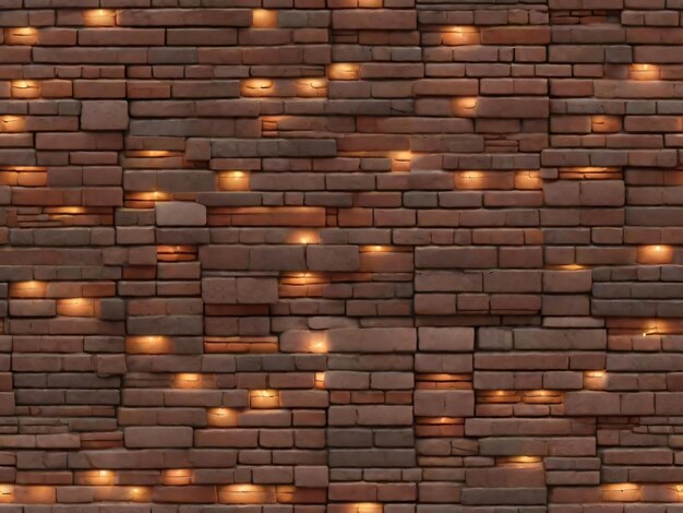 Brick seamless pattern design brick wall wallpaper