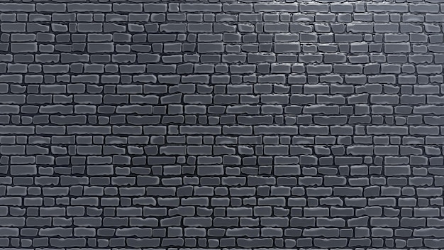 Brick texture gray for interior floor and wall materials