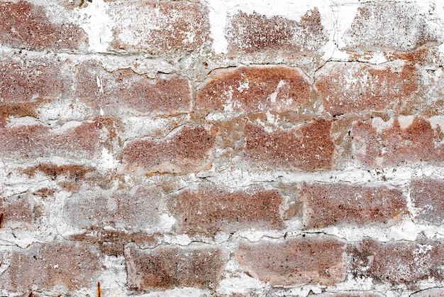 Brick texture with scratches and cracks