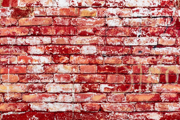 Brick texture with scratches and cracks