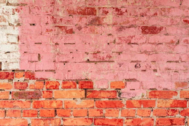 Brick texture with scratches and cracks