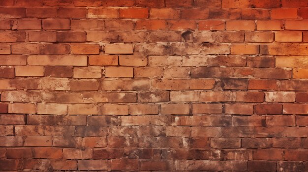 Brick textured wall background vintage