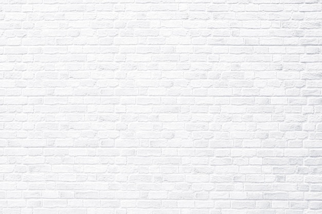 Brick wall antique old grunge white texture background