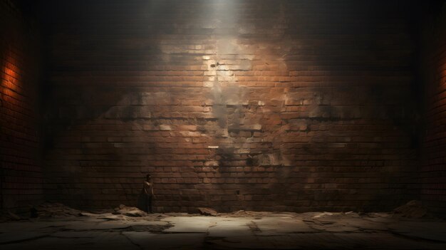 brick wall artistic background