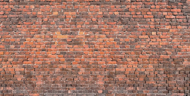 Brick wall background, grunge texture brickwork old house