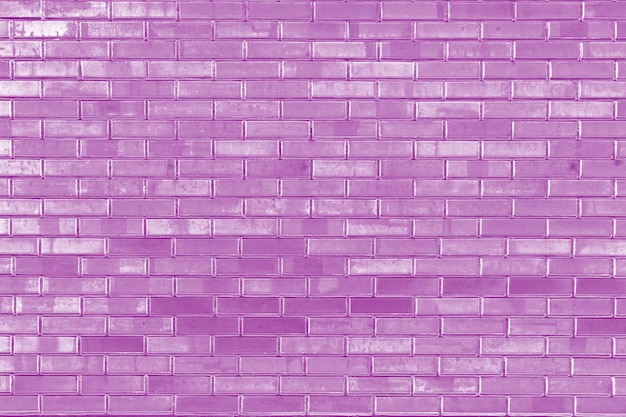 Brick wall background, pattern, Velvet Violet brickes outside.