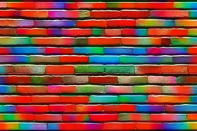 Brick Wall Background Wall Background Brick Background AI Generative