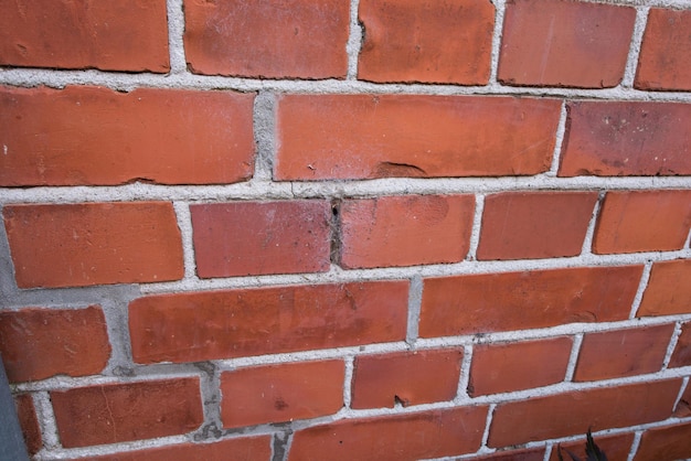 Brick wall. A closeup shot of a brick wall.