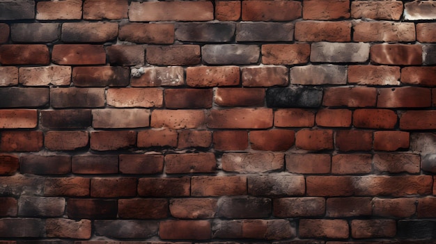 brick wall natural color background