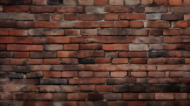 brick wall natural color background