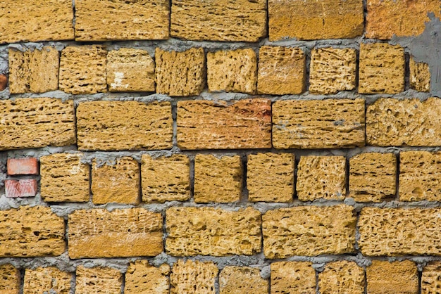 Brick wall of old house, background for design._