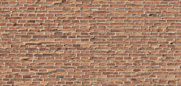 Brick wall old wall background block backdrop retro style grunge 3d illustration