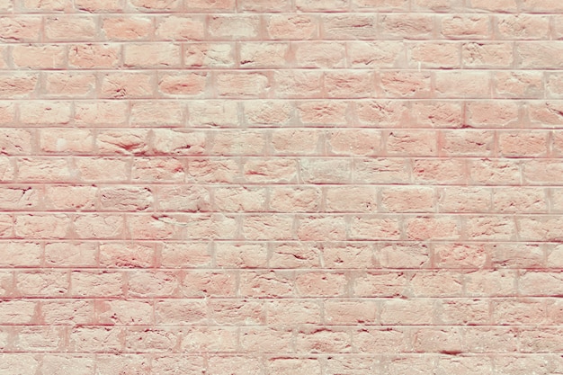 Brick wall painted in brown color. Background