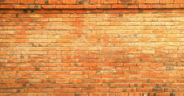 The brick wall pattern texture background.