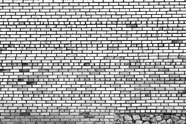 brick wall texture background. Brick texture with scratches and cracks