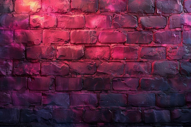 Brick Wall Texture with Natural Light