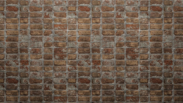 Brick wall textured background