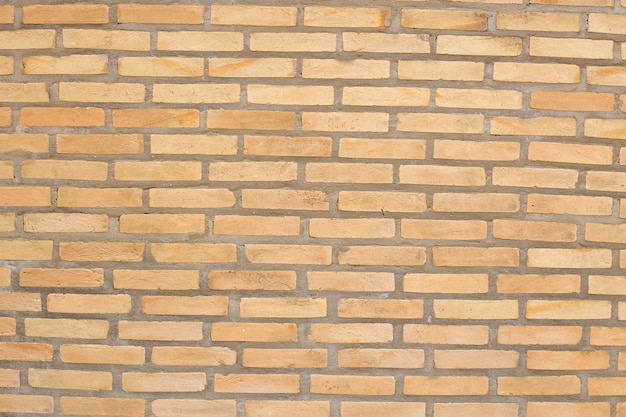 Brick wall in view for backgrounds and textures