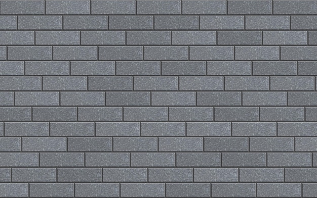 Brick walls made of gray Purech having a texture of natural brick material Background