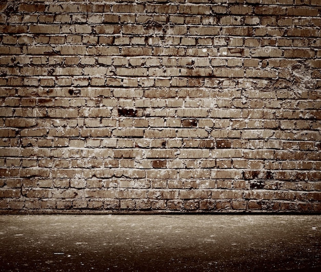 Bricks wall 3d rendering background