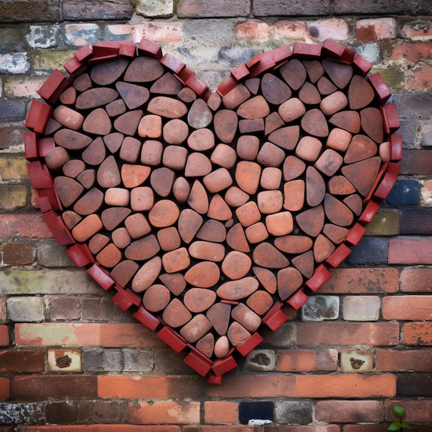 brickwork heart