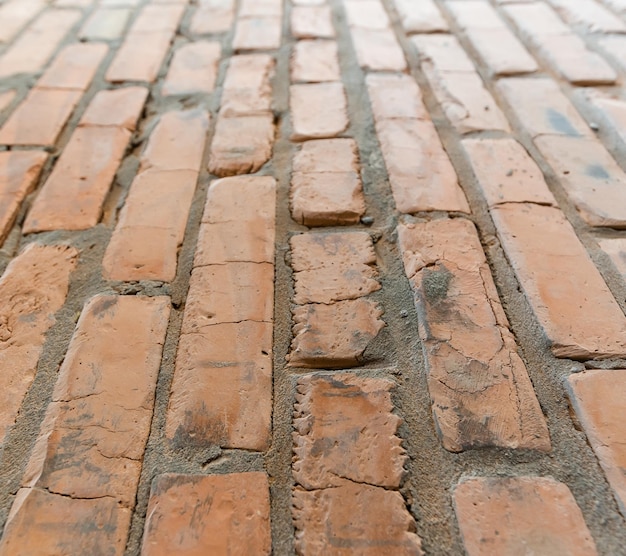 Brickwork wall. Background texture. House renovation.