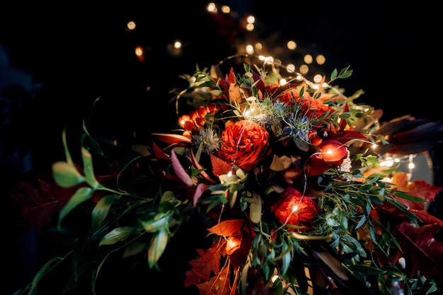 Букет невесты из живых цветов