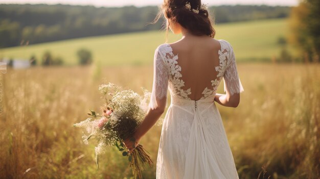 bride_back_view_countryside_farm