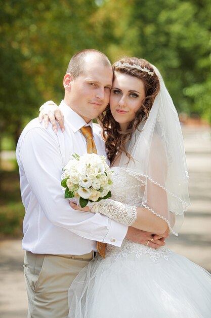 Bride and groom