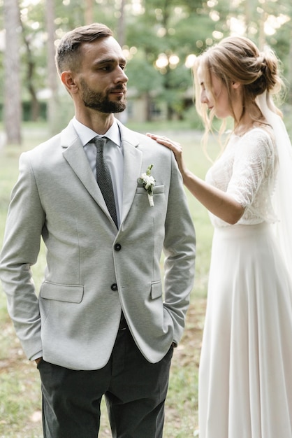 Bride and groom