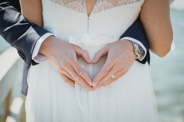 Bride and groom