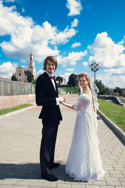 Bride and groom