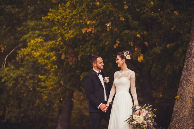 Bride and groom