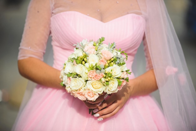 Bride at Sunny Day