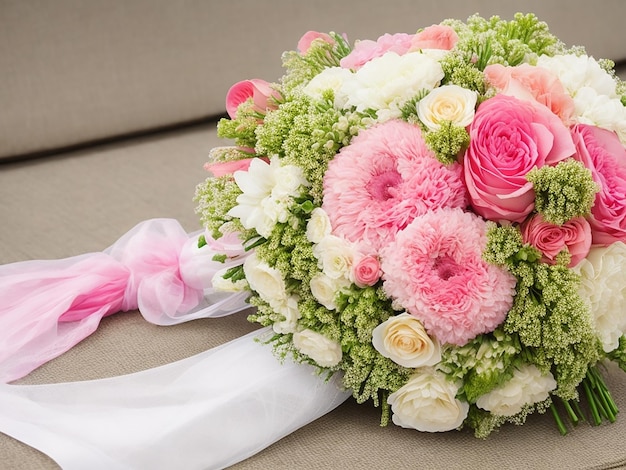 Букет невесты букет цветов, созданный искусственным интеллектом