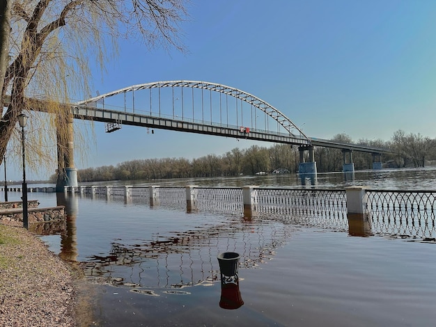 bridge across the Sozh in Gomel