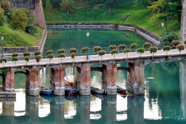 Photo bridge at desenzano del garda